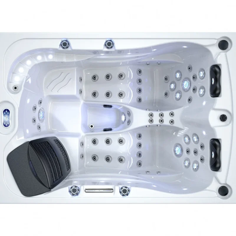 3 vietų masažinė vonia l301